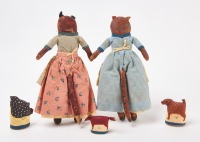 Jane Cather - Group of Folk Art Dolls - 4