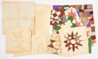 Large Group of Quilt Squares and Textiles - 4