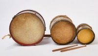 Patriotic Children's Tin Drums - 3