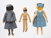 Group of Three Uniform Dolls - 5