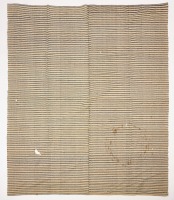 Overshot Coverlet with Cochineal Dyed Wool - 4