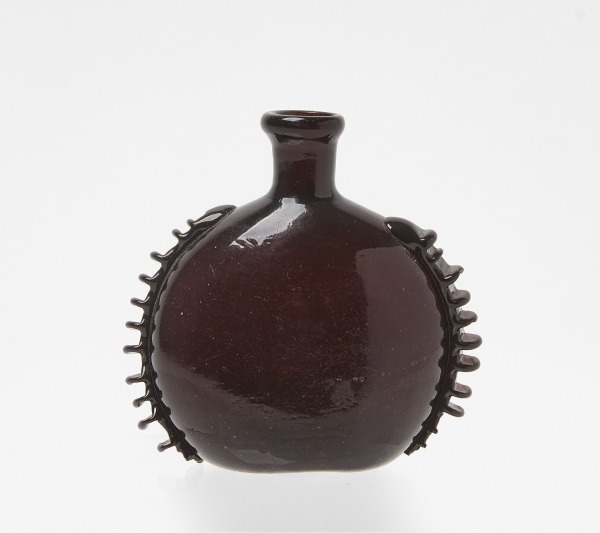 Blown Glass Pocket Flask