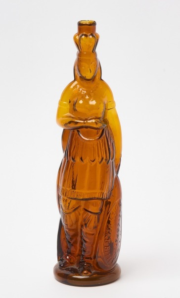 Brown's Celebrated Indian Herb Bitters Figural Bottle
