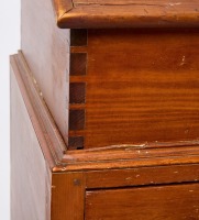 Slant Top Clerk Desk on Frame - 3
