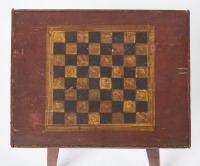 Splay-Legged Table with Game Board Top - 2