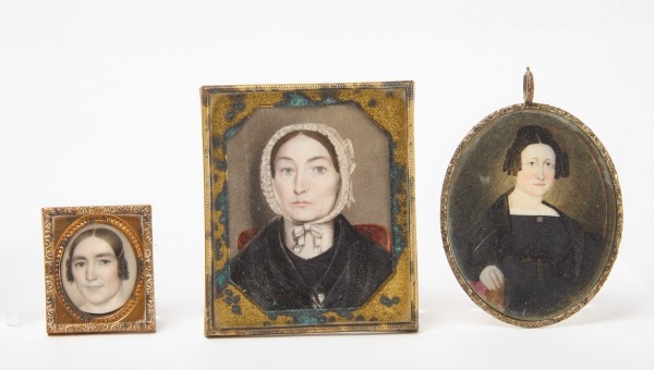 Three Miniature Portraits