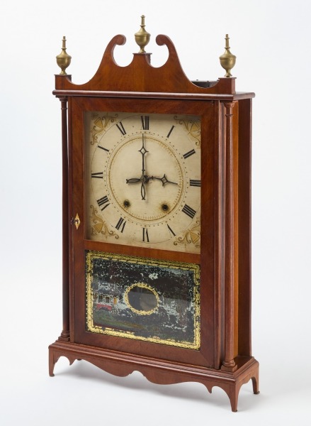Eli Terry Pillar and Scroll Clock