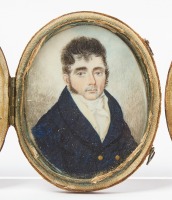 Pair of Identified Miniature Portraits - 2