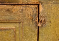 Dry Sink in Mustard Paint - 3