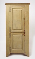 Painted Two-Door Chimney Cupboard