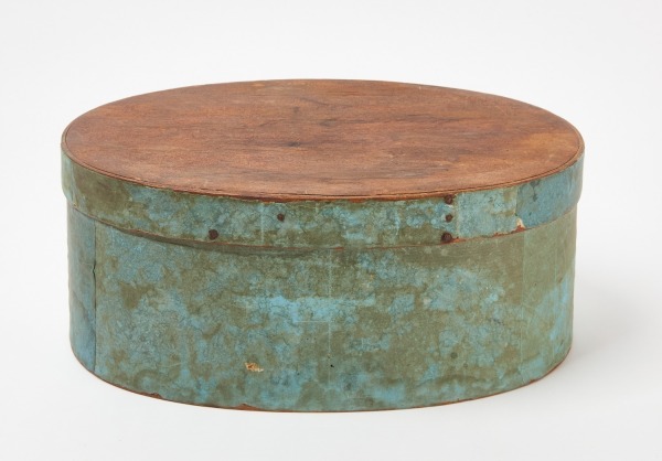Early Paper-Covered Oval Box