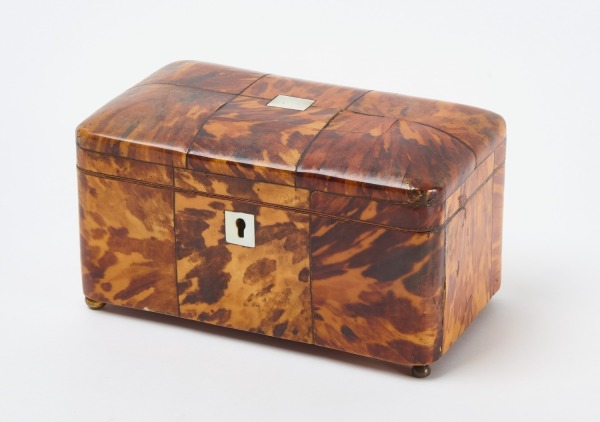 Tortoiseshell Tea Caddy