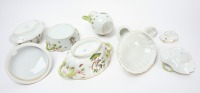 Six Piece Lot of Herend Rothschild Bird Porcelain (Hungary) - 4