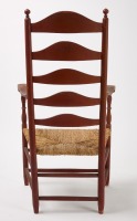 Painted Ladder Back Armchair - 6