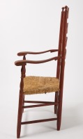 Painted Ladder Back Armchair - 7