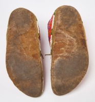 Pair of Quill and Beaded Moccasins - 5