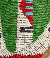 Pair of Native Beaded Moccasins - 3
