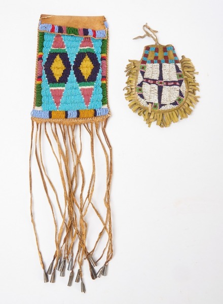 Two Small Beaded Bags