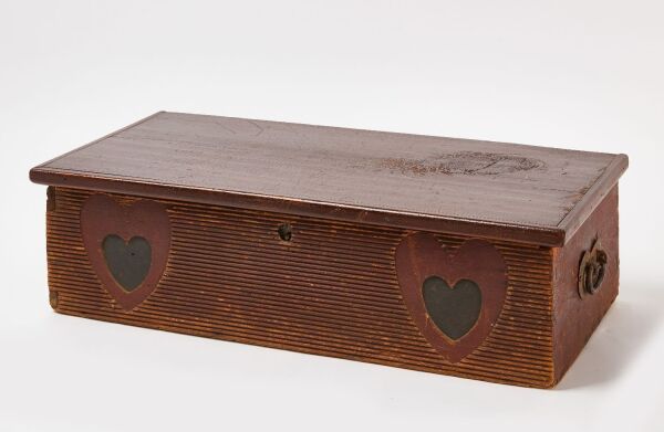 Early Carved Bible Box