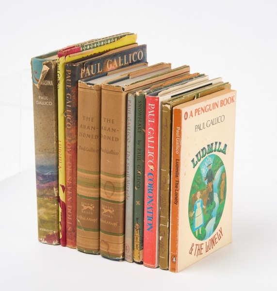 Paul Galllico Ten Volumes Mostly First Editions Seven Inscribed/Signed.