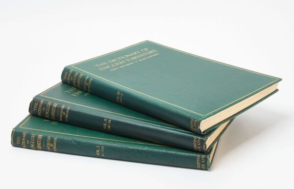 Mccquoid & Edwards The Dictionary Of English Furniture in Three Volumes