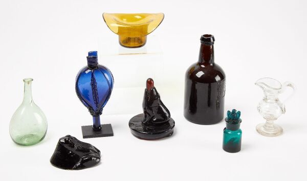 Group of Glass Objects