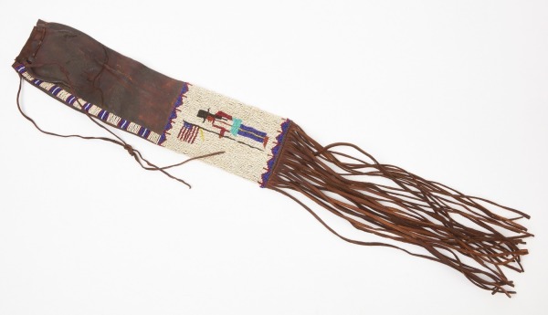 Pipe Bag with Pictorial Beadwork
