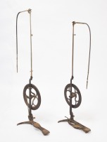 Two Treadle Dental Drills