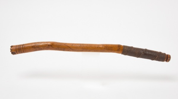 Folk Art Baton - 'Death Before Dishonor'