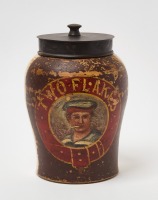 Two Flakes Tobacco Jar