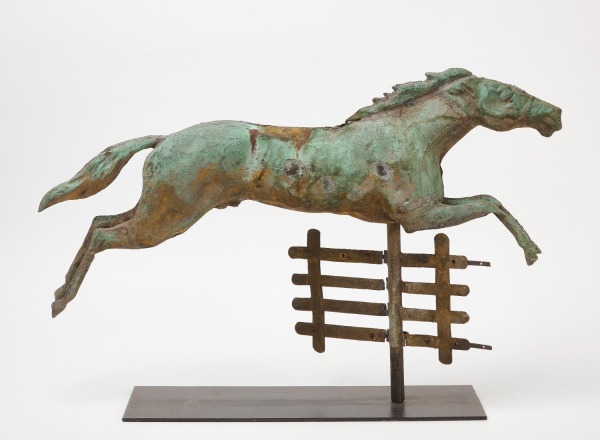 Steeple Chase Horse Weathervane