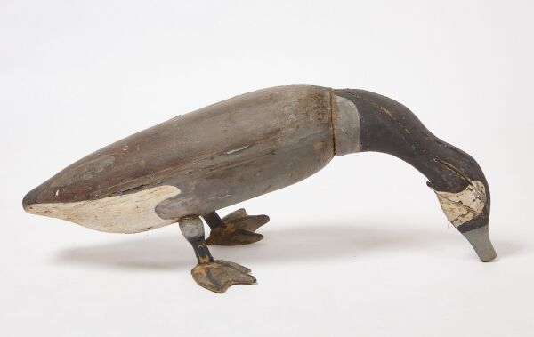 Oversized Folk Art Goose Decoy