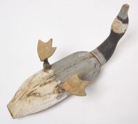 Oversized Folk Art Goose Decoy - 4