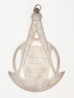 Washington Chapter Masonic Medallion - 2