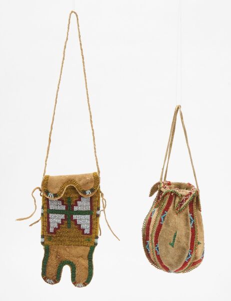 Two Native Beaded Bags