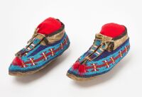 Pair of Beaded Moccasins
