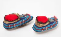 Pair of Beaded Moccasins - 3