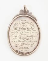 Caledonian Horticulture Society Presentation Medallion - 2