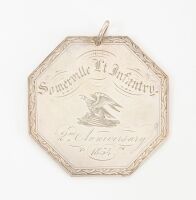 Somerville Infantry Marksman Presentation Medallion
