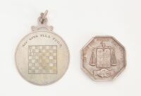 Academic Medallion and Early Chess Club Medallion