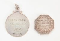 Academic Medallion and Early Chess Club Medallion - 2