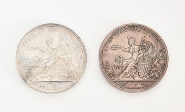 Two New York American Institute Award Medals