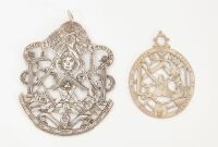 Two English Masonic Medallions - 2