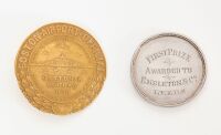 International Sewing Machine Expedition Medal and Boston Airport Official Badge