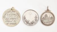 Three Early Agriculture Medals