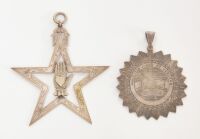Heart-in-Hand Fraternal Medallion, and Maryland Oddfellows Medallion