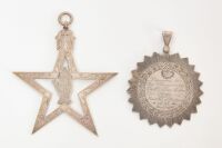 Heart-in-Hand Fraternal Medallion, and Maryland Oddfellows Medallion - 2