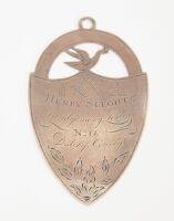 Montgomery Lodge New York Masonic Medallion - 2