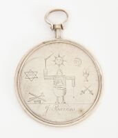 Early Masonic Medallion - 'A Mason in Full Dress' - 2