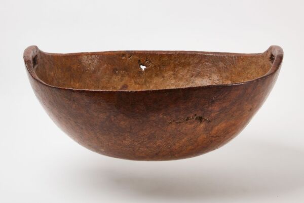 Elliptical Burl Bowl